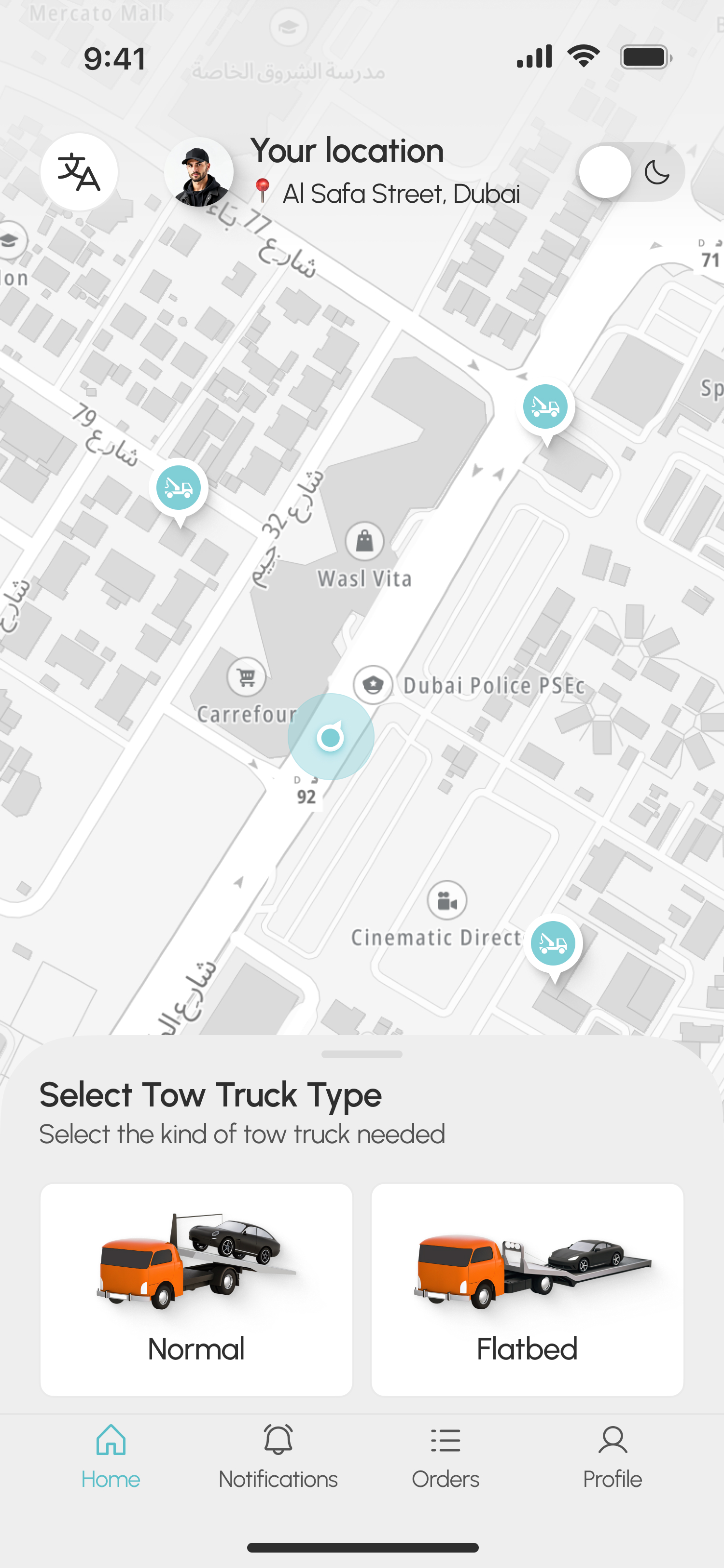 Share your location