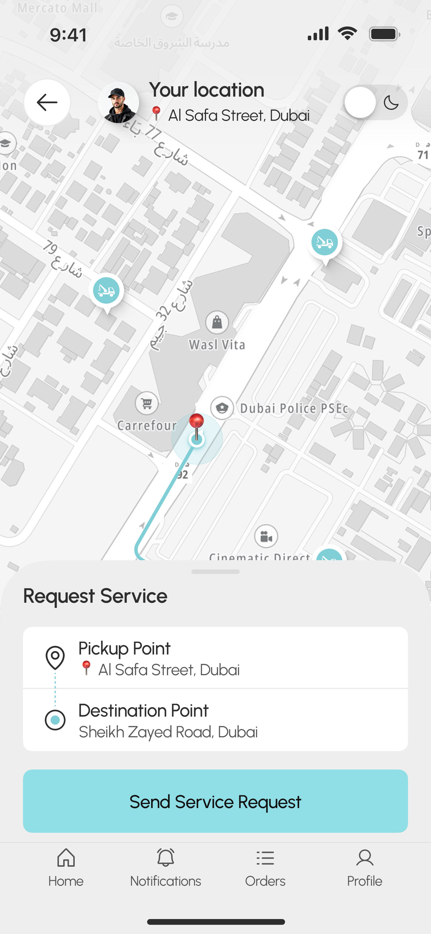 Get matched with support